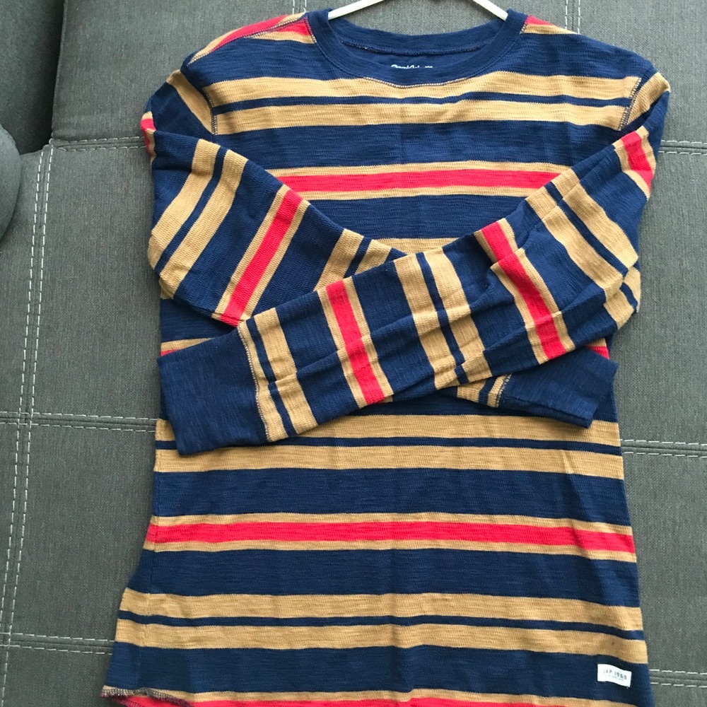 Boys Gap Kids Long Sleeve Tan, Blue, Red (14-16)